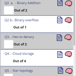 Student test view